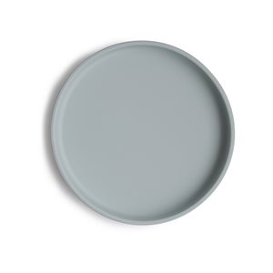 Mushie Classic Silicone Plate - Stone